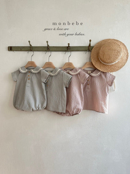 [PRE-ORDER] Check Sailor Blouse