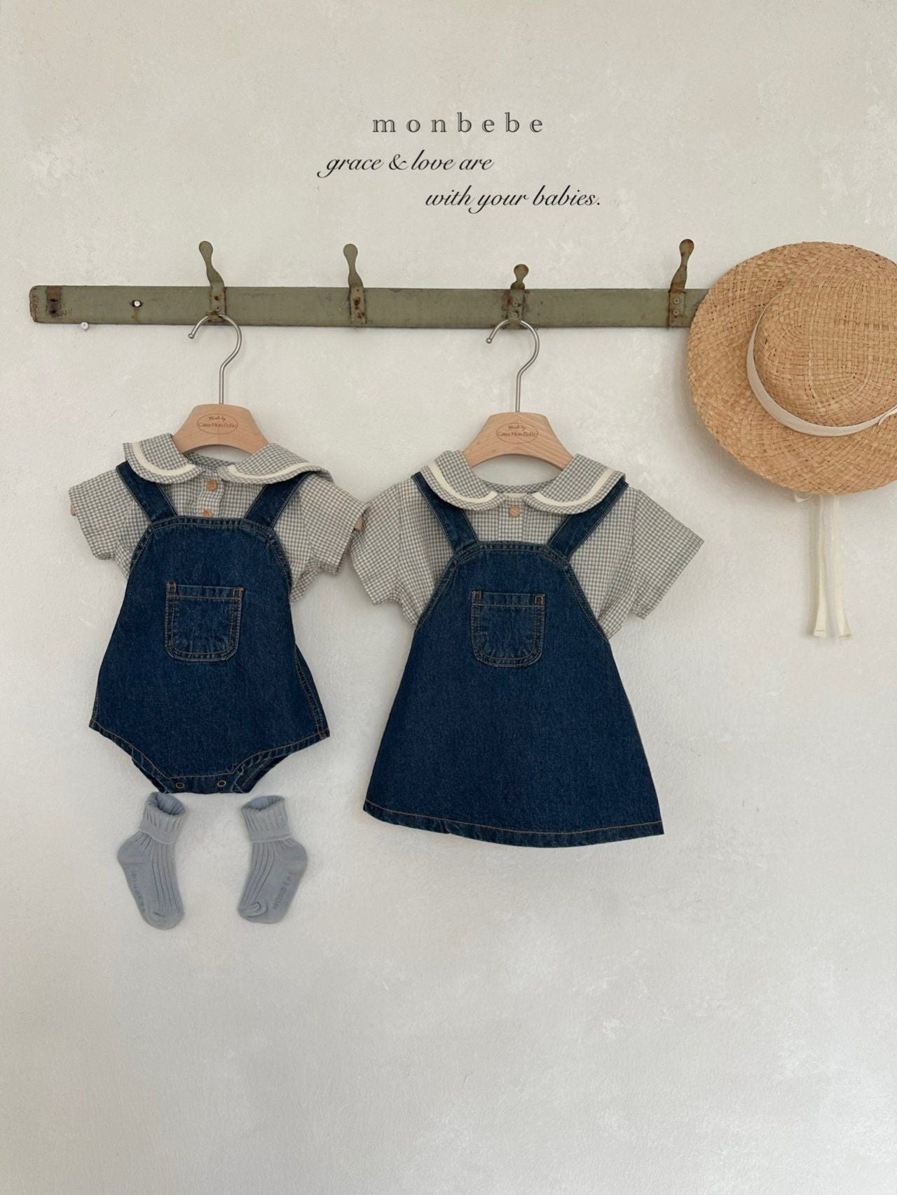 [PRE-ORDER] Check Sailor Blouse