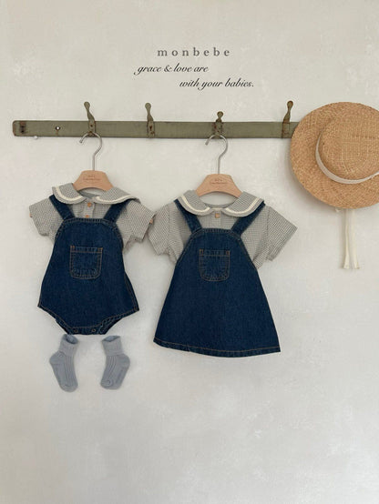 [PRE-ORDER] Check Sailor Blouse