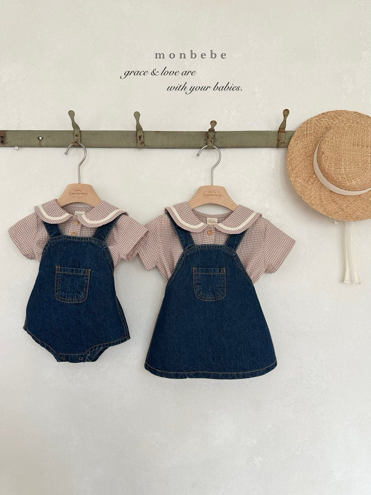 [PRE-ORDER] Check Sailor Blouse