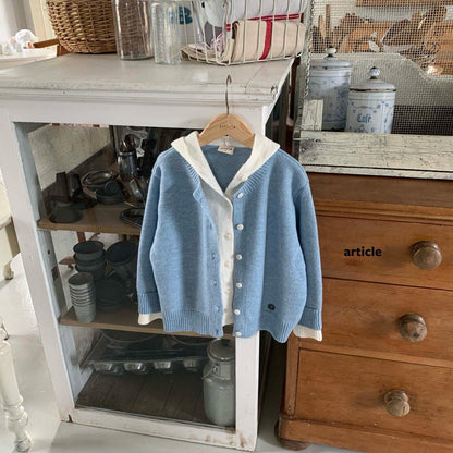 [PRE-ORDER] Noda Hoodie Double Sweater Cardigan