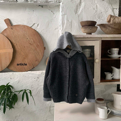 [PRE-ORDER] Noda Hoodie Double Sweater Cardigan