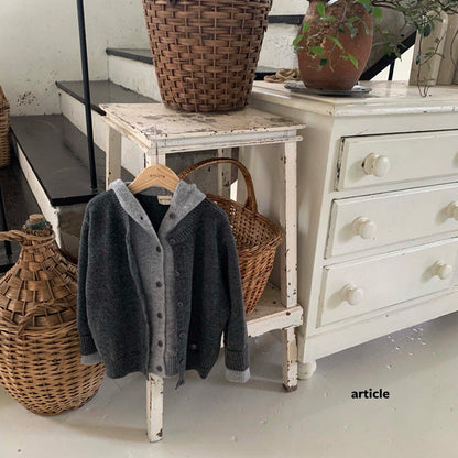 [PRE-ORDER] Noda Hoodie Double Sweater Cardigan