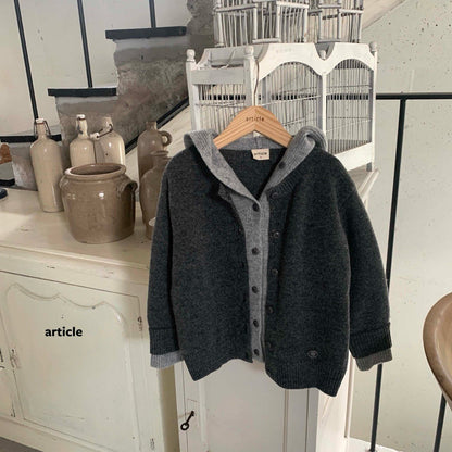 [PRE-ORDER] Noda Hoodie Double Sweater Cardigan