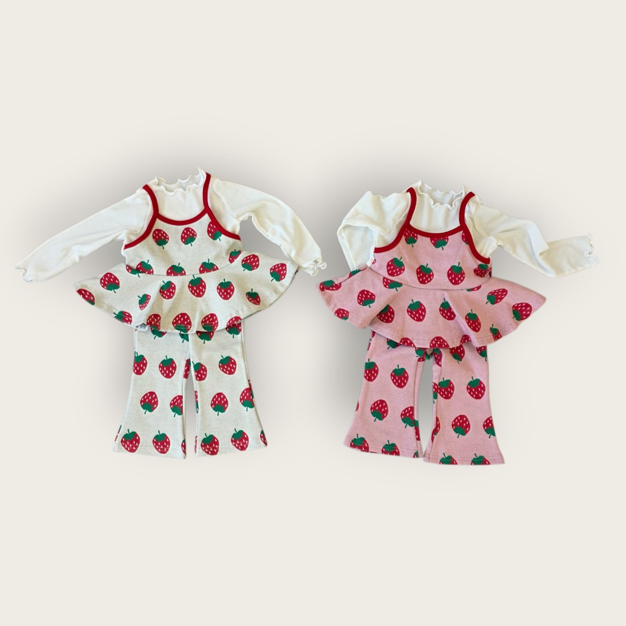 [PRE-ORDER] Strawberry Bustier Bottom Set