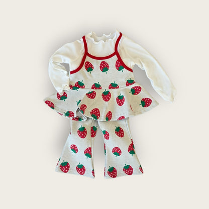 [PRE-ORDER] Strawberry Bustier Bottom Set
