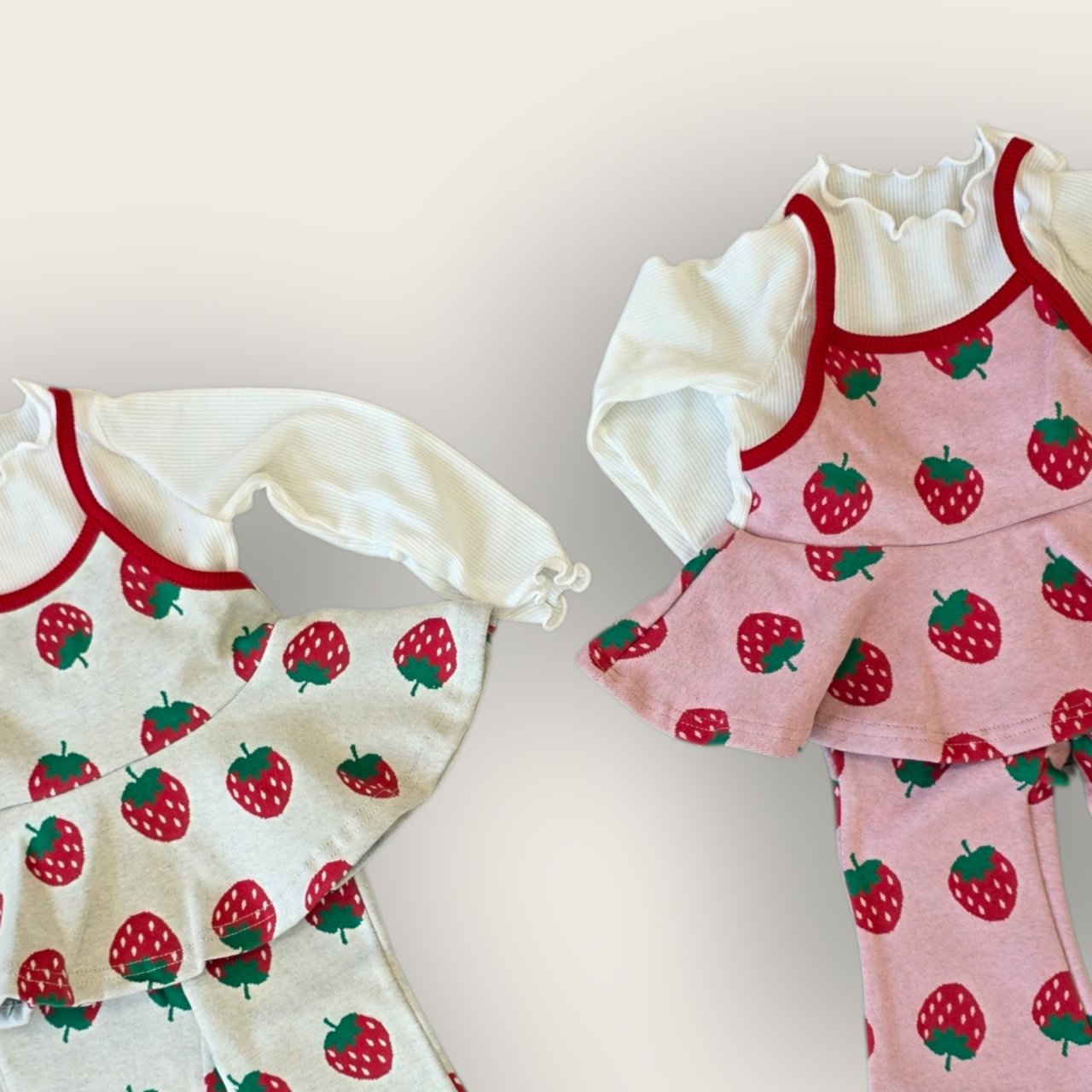 [PRE-ORDER] Strawberry Bustier Bottom Set