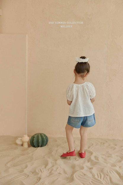 [PRE-ORDER] Dandelion Shirring Blouse