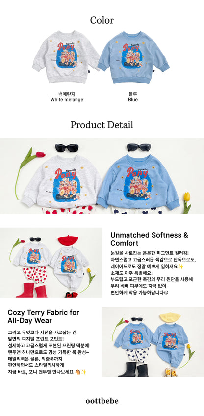 [PRE-ORDER] Pony Sweatshirts (Mom&Dad Couple)