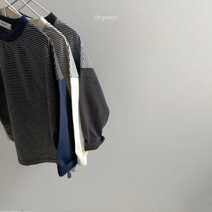 [PRE-ORDER] Color Block Stripe T-Shirts