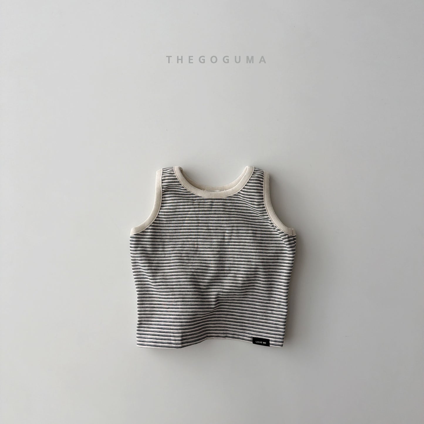 [PRE-ORDER] Petite Stripe Sleeveless T-Shirts