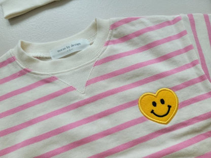 [PRE-ORDER] Heart Smile Body Suit+Hair Band Set