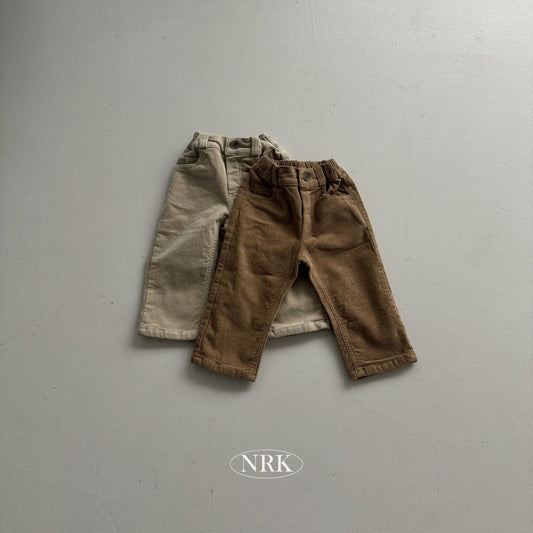 [PRE-ORDER] Corduroy Span Straight Pants