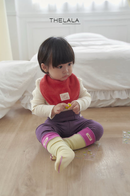 Chewy Ribbed T-Shirts [Ivory/S(1-2yr)]