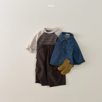 [PRE-ORDER] Stripe Raglan T-Shirts