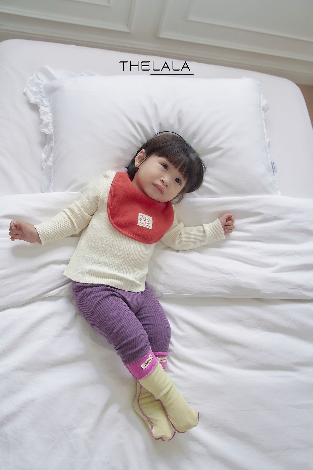 Chewy Ribbed T-Shirts [Ivory/S(1-2yr)]