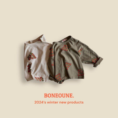 We Are Bone T-Shirts [Khaki Green/XS(1-2yr)]