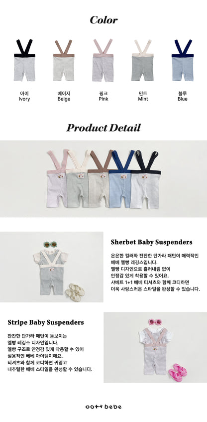 [PRE-ORDER] Sherbet Baby Suspender Leggings