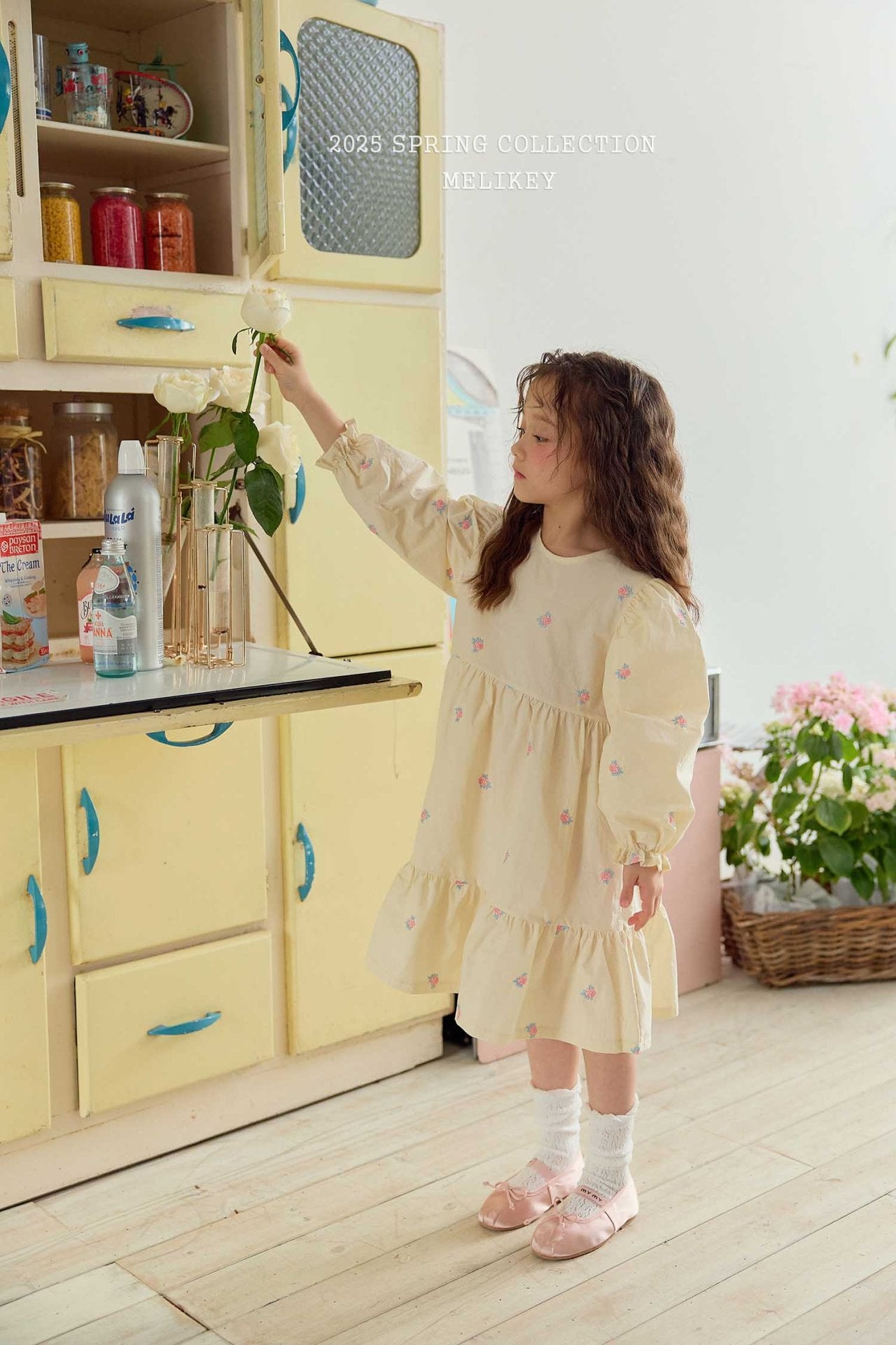 Jasmine Embroidery Dress [S(2-3yr)]