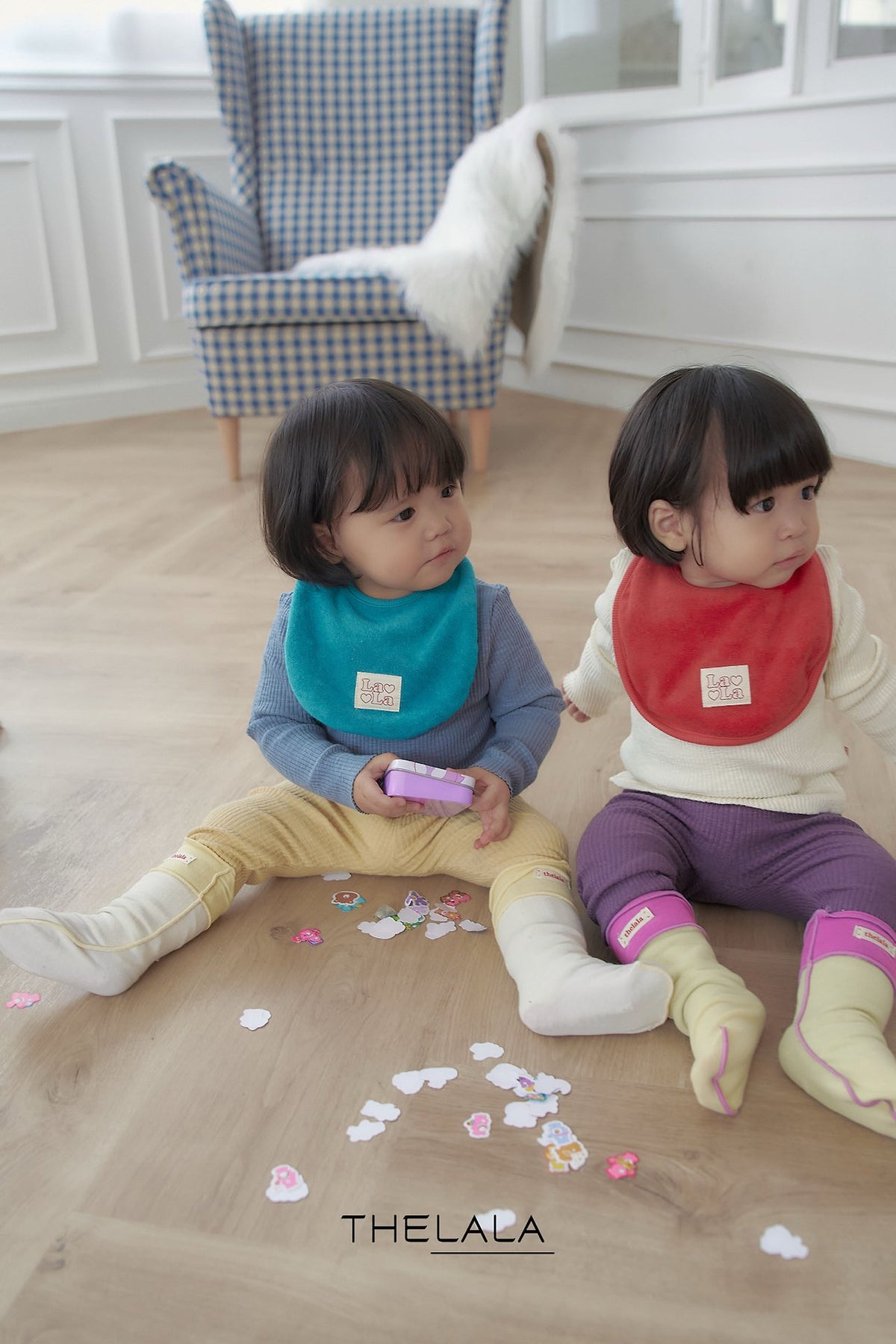 Chewy Ribbed T-Shirts [Ivory/S(1-2yr)]