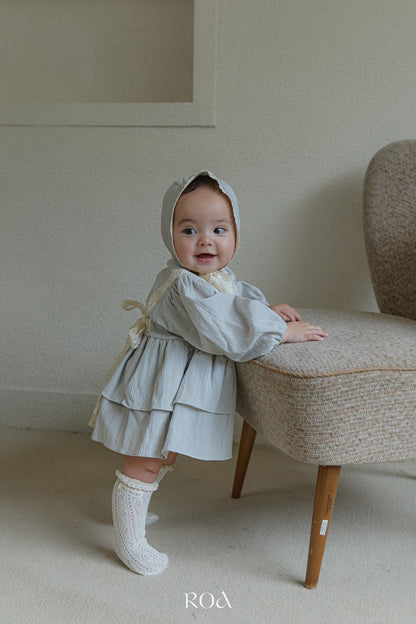 [PRE-ORDER] Eva Body Suit + Bonnet Set
