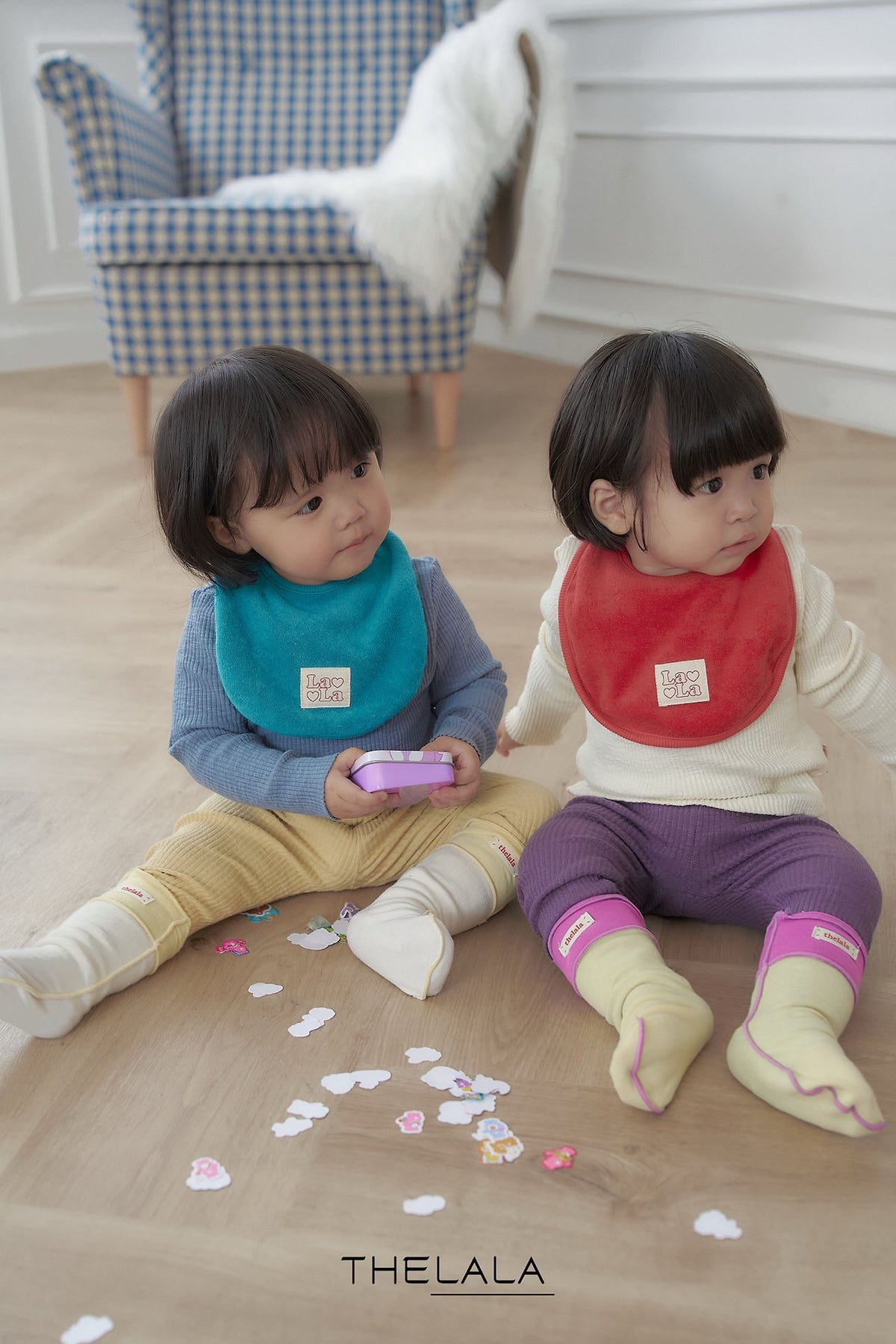 Chewy Ribbed T-Shirts [Ivory/S(1-2yr)]