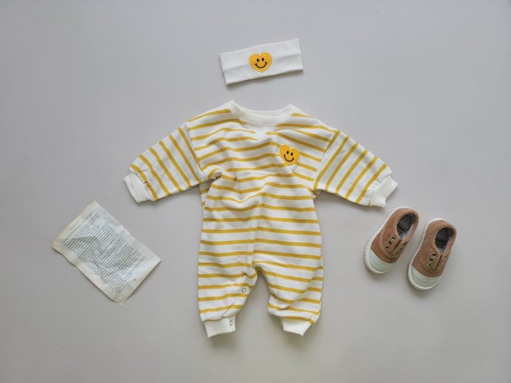 [PRE-ORDER] Heart Smile Body Suit+Hair Band Set