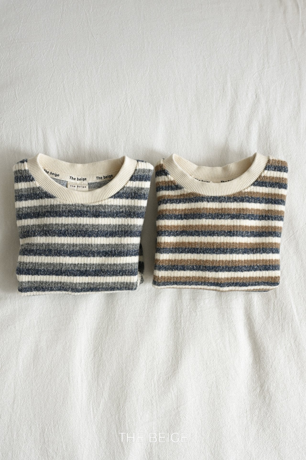 [PRE-ORDER] Knit Stripe Sweatshirts