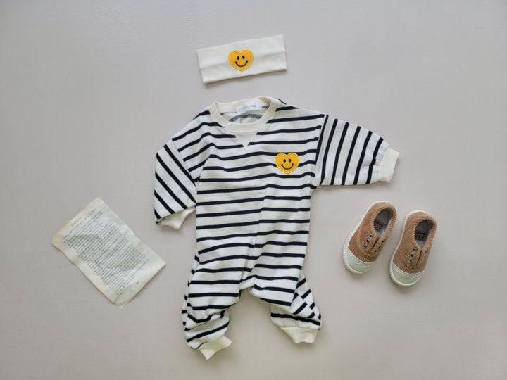 [PRE-ORDER] Heart Smile Body Suit+Hair Band Set