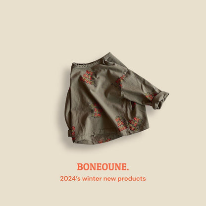 We Are Bone T-Shirts [Khaki Green/XS(1-2yr)]