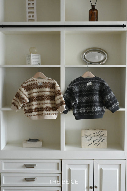 [PRE-ORDER] Sherpa Pattern Sweatshirts