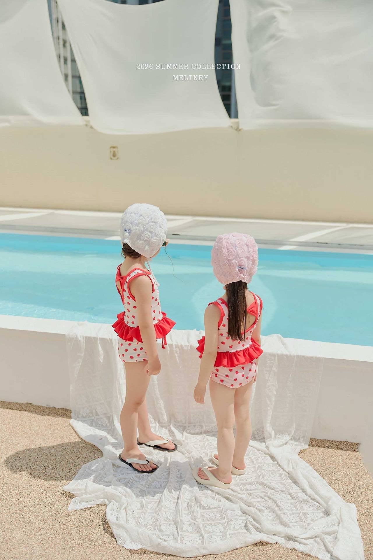 [PRE-ORDER] Rose Lace Swim Hat