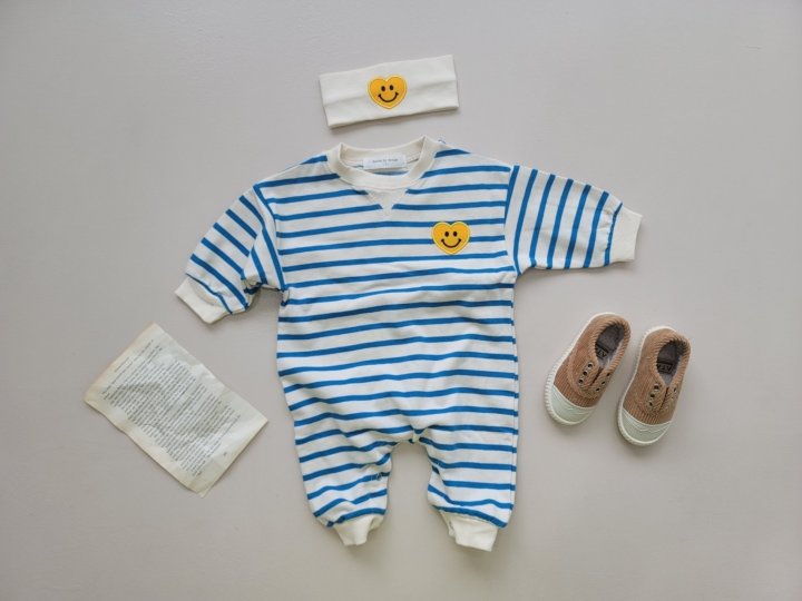 [PRE-ORDER] Heart Smile Body Suit+Hair Band Set