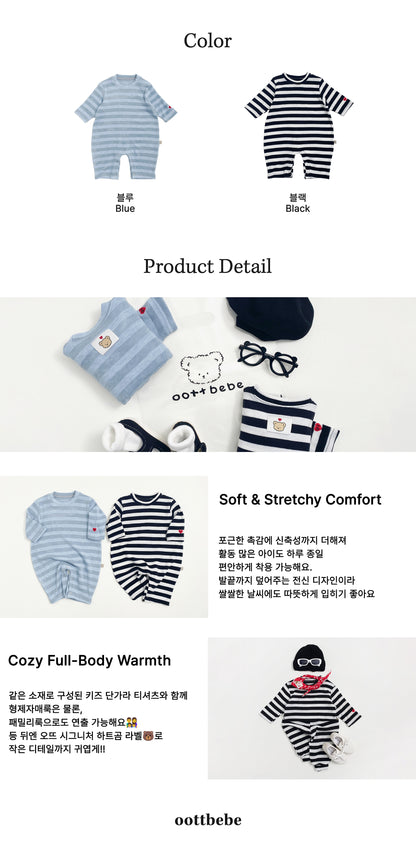 [PRE-ORDER] Mix Stripe Body Suit
