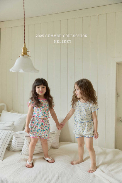 Country Pumpkin Shorts [Blue/S(2-3yr)]