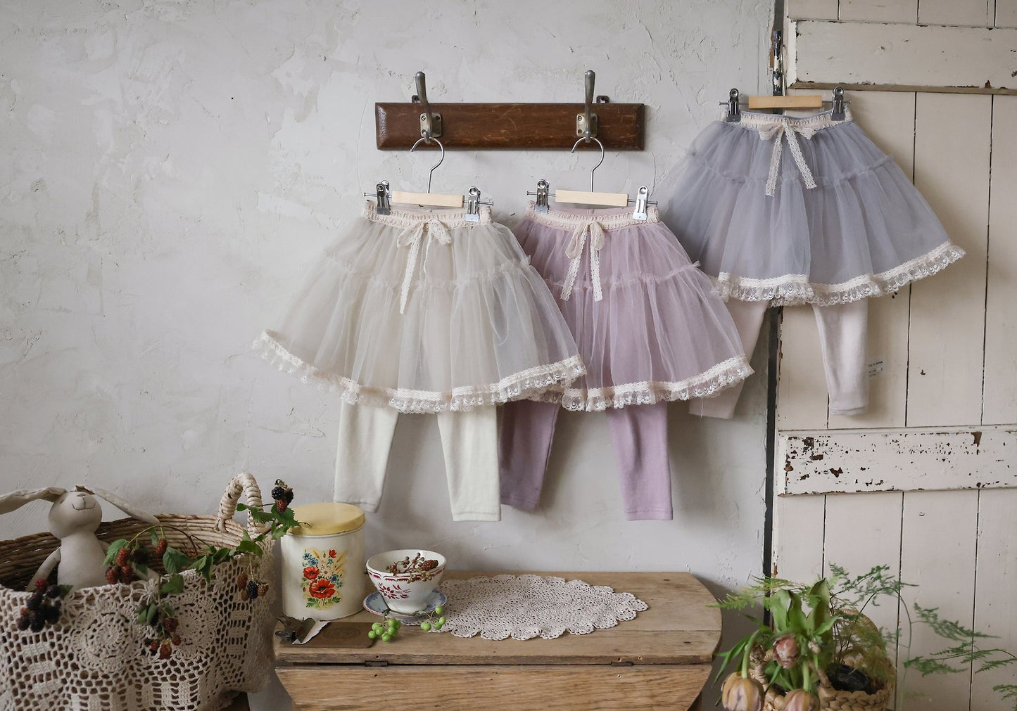 [PRE-ORDER] Miyu Tulle Skirt Leggings