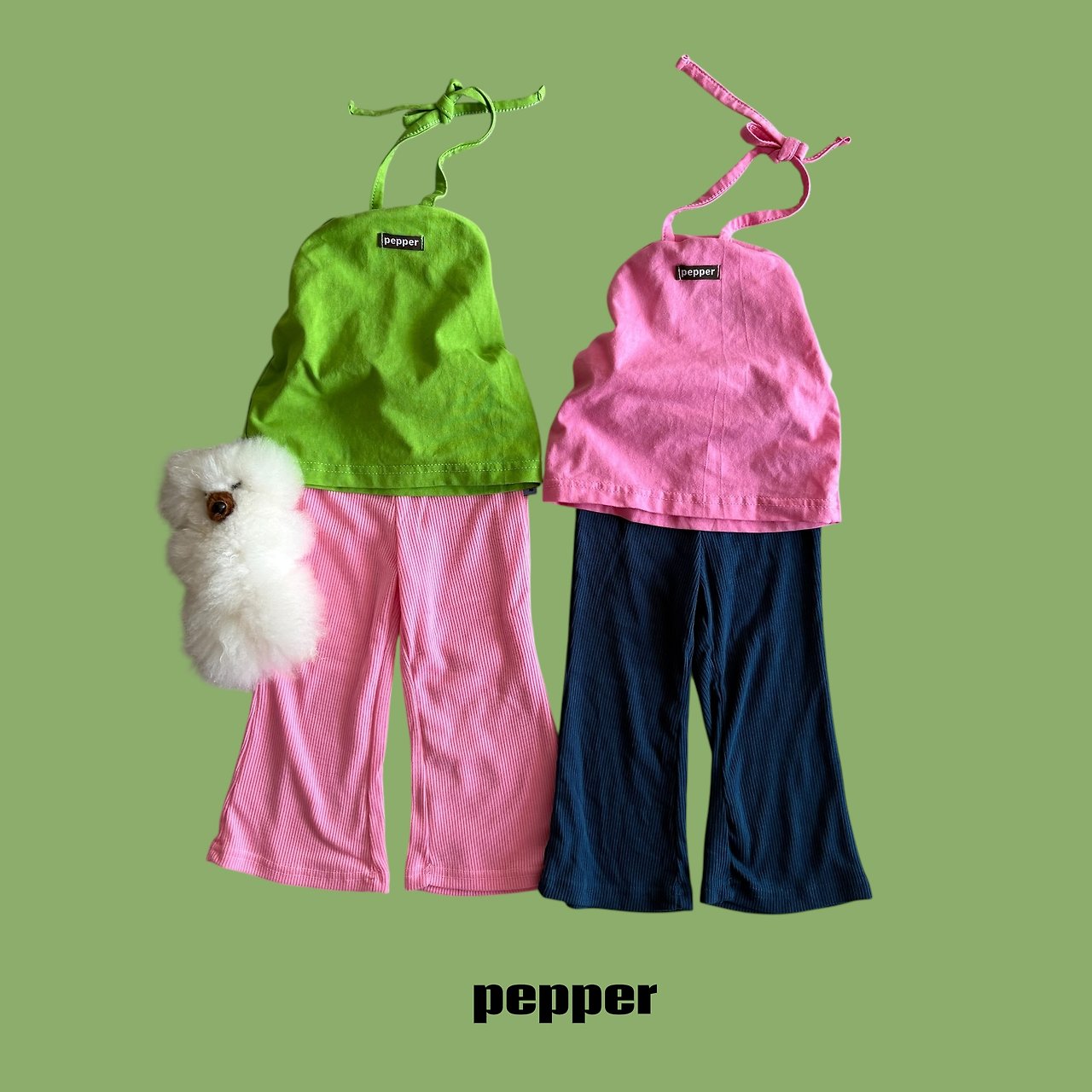 [PRE-ORDER] Cherry Pink Boot-Cut Pants