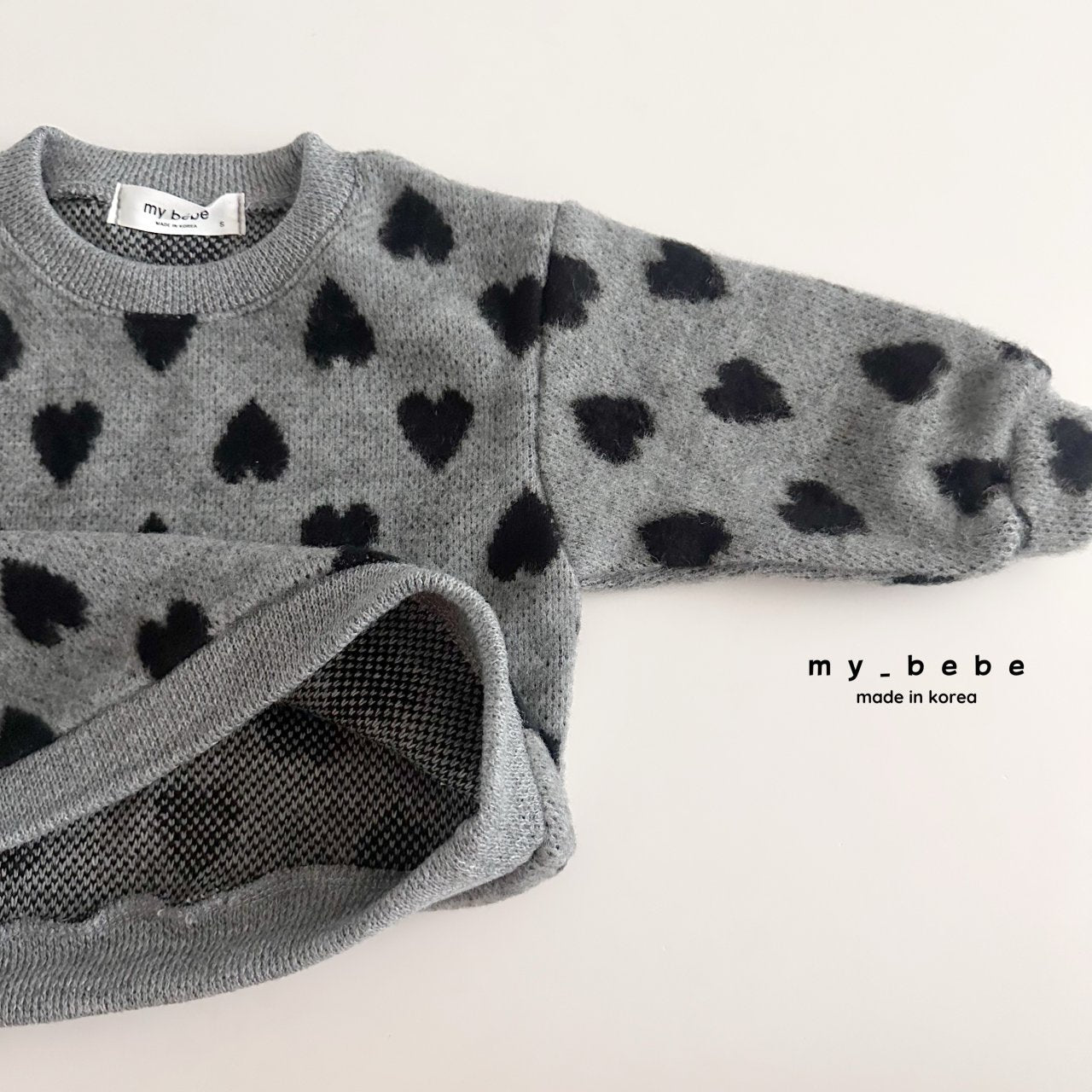 [PRE-ORDER] Heart Jacquard Baby Set