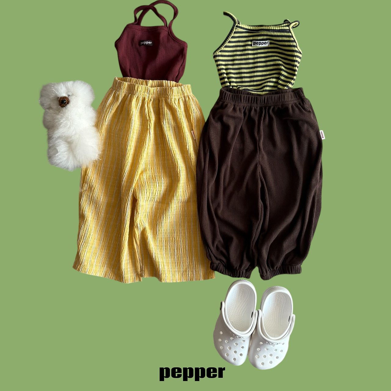 [PRE-ORDER] Mango Stripe Pants