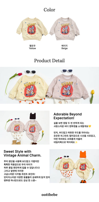 [PRE-ORDER] Buddy Sweatshirts (Mom&Dad Couple)