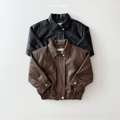 [PRE-ORDER] Faux Leather Jacket
