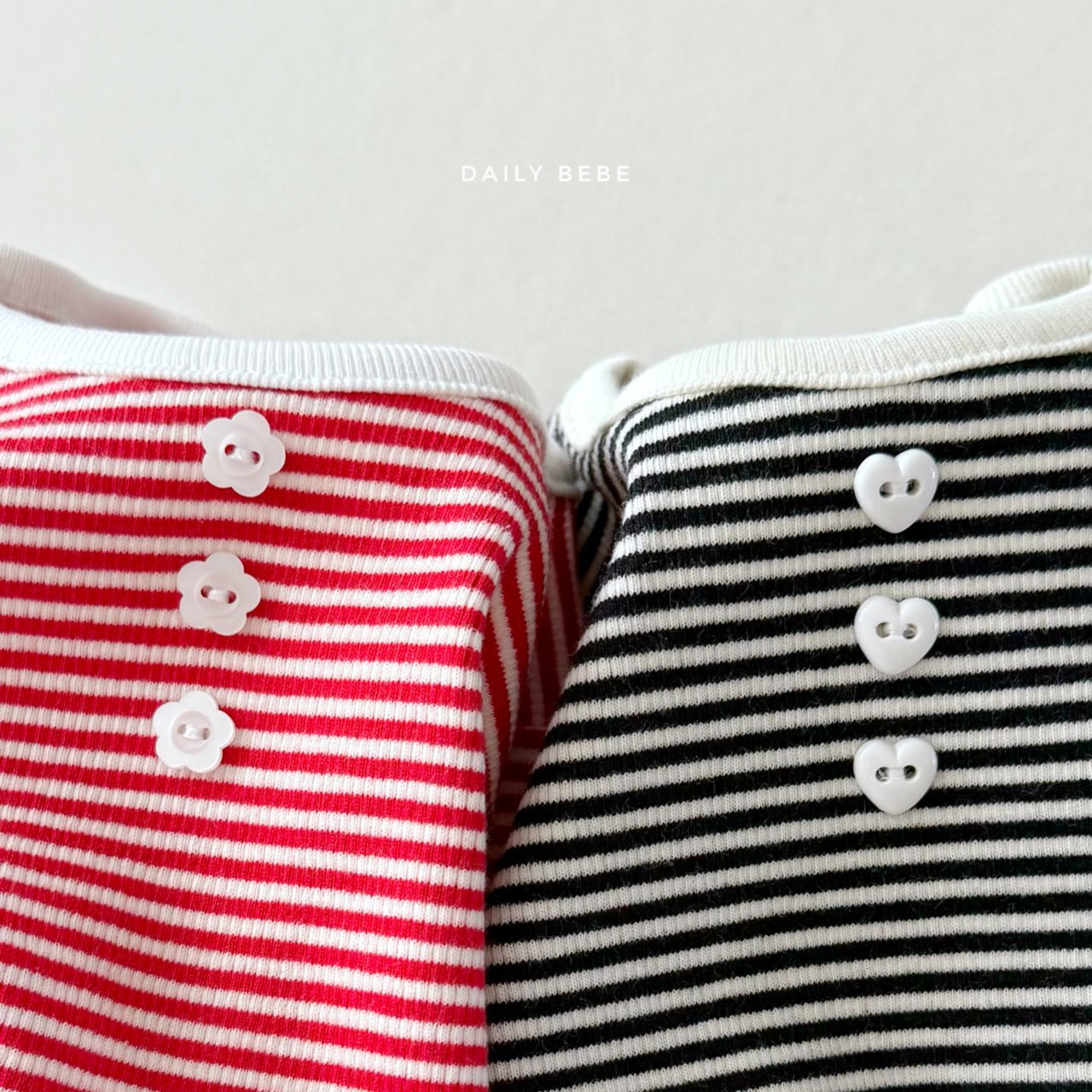 [PRE-ORDER] Stripe Button T-Shirts