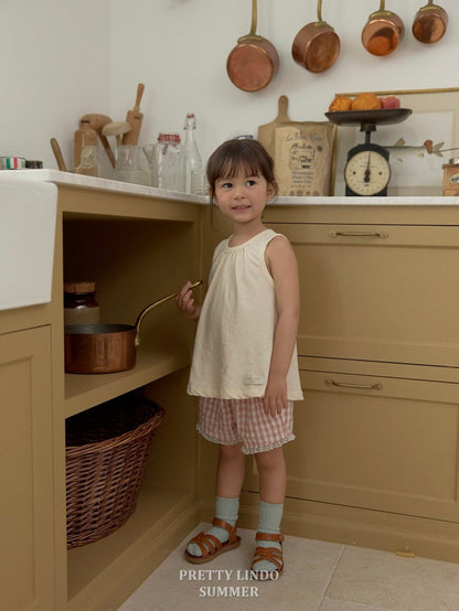 [PRE-ORDER] Check Frill Shorts