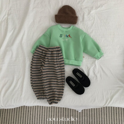 [PRE-ORDER] Cookie Stripe Jogger Pants