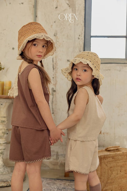 [PRE-ORDER] Brunel Embroidery Top Bottom Set