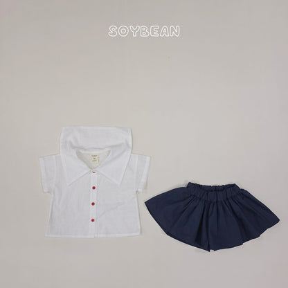 [PRE-ORDER] Lovely School Look Top Bottom Set