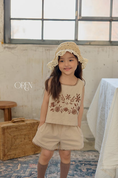 [PRE-ORDER] Brunel Embroidery Top Bottom Set