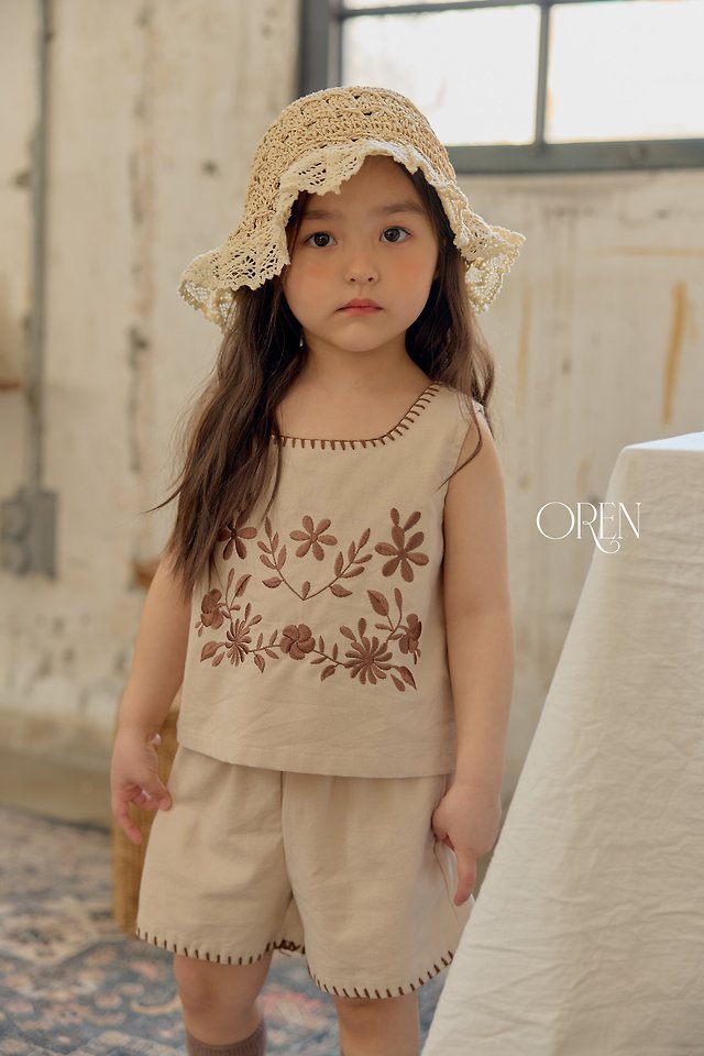 [PRE-ORDER] Brunel Embroidery Top Bottom Set