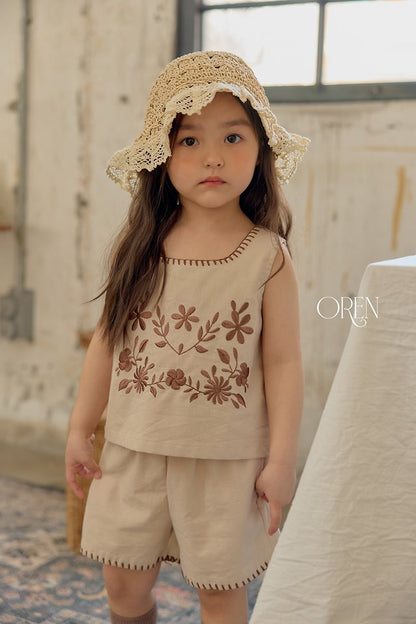 [PRE-ORDER] Brunel Embroidery Top Bottom Set