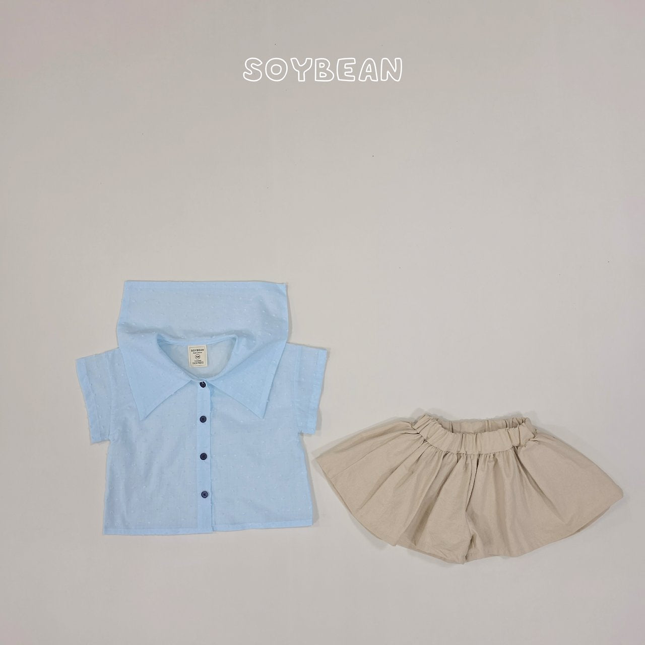 [PRE-ORDER] Lovely School Look Top Bottom Set